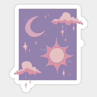 celestial graphics Sticker